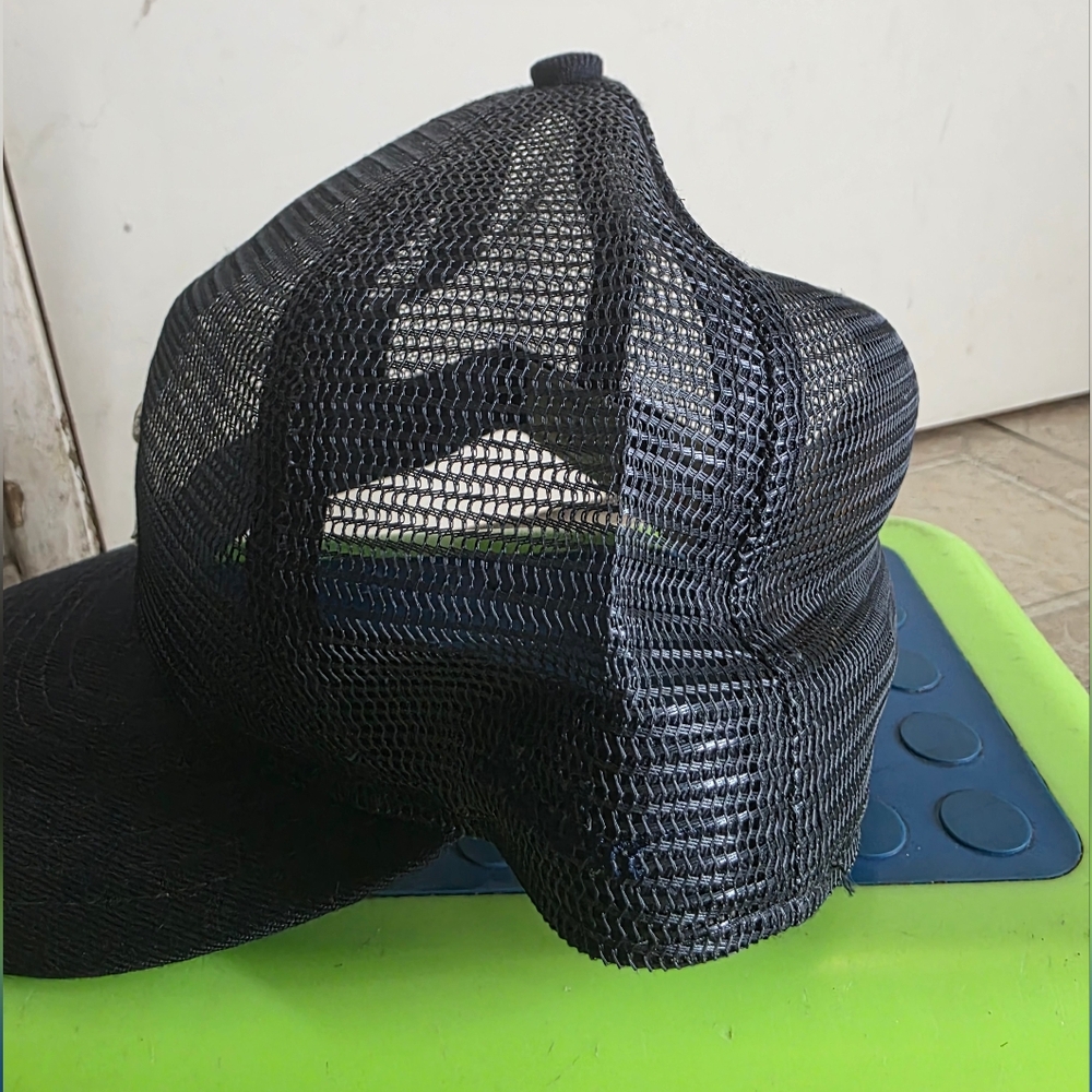 New Era x Fear of God Full Mesh 59FIFTY Fitted Hat blue navy Sz 7 3/8 - Picture 2 of 8